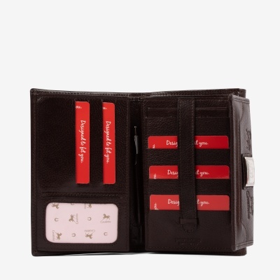 Carteira Cavalo Lusitano Castanho