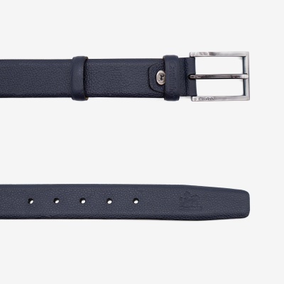 Cinto Clássico Gentleman Azul 532 - Cavalinho