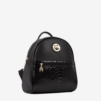 Mochila Cherry Blossom Preto