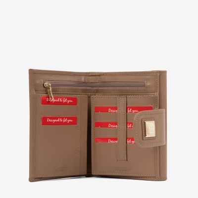 Carteira Poésie "Azul Bege"