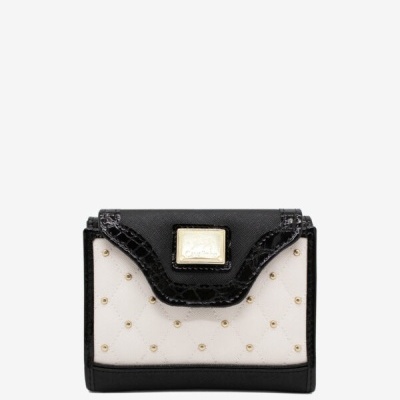 Carteira Craft Branco-Preto