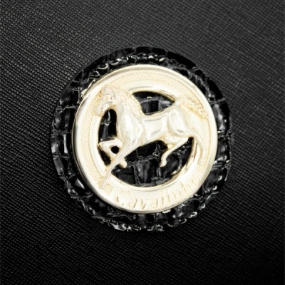 Bolsa de Ombro Cherry Blossom Preto