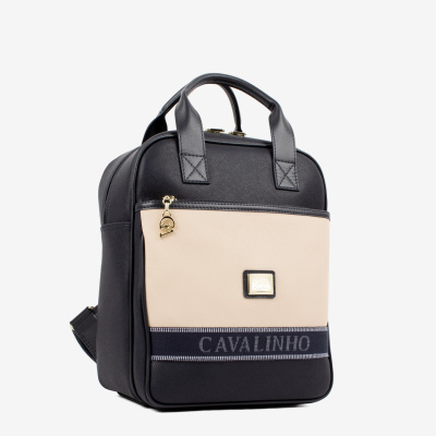 Mochila Only By Cavalinho Azul-Bege