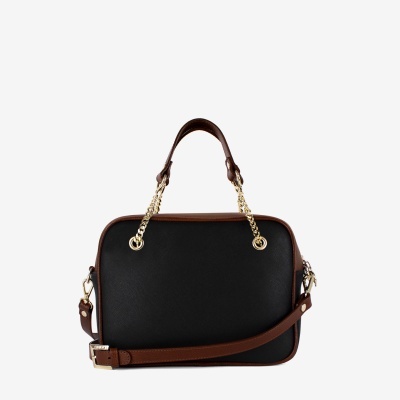 Mala de Mão " POÉSIE" Preto Mel