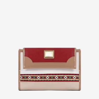 Carteira Twist Multi-Vermelha