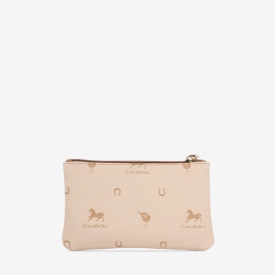 Bolsa Cosméticos Di Cavallo bege