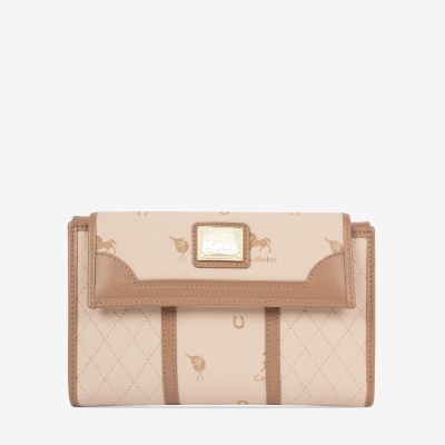 Carteira Di Cavallo Bege