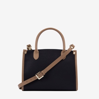 Mala de Mão Poésie Azul-Bege