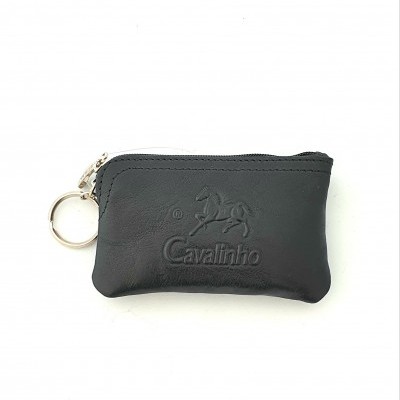 Moedeiro/Chaveiro 538  - 100% Pele Natural  - Cavalinho