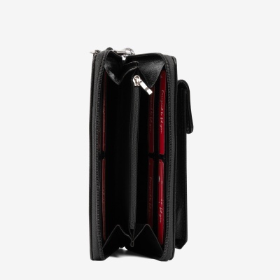 Porta-Telemóvel Cavalo Lusitano Preto