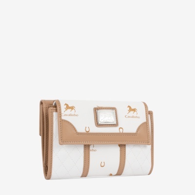 Carteira Di Cavallo Branco