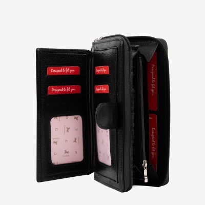 Carteira Cavalo Lusitano Preto