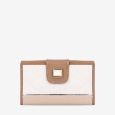 Carteira Poésie "Azul Bege"