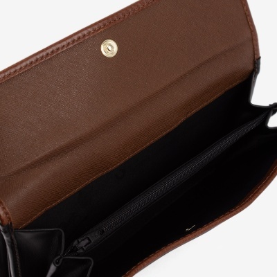 Carteira "POÉSIE" Preto Mel