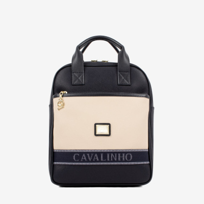 Mochila Only By Cavalinho Azul-Bege