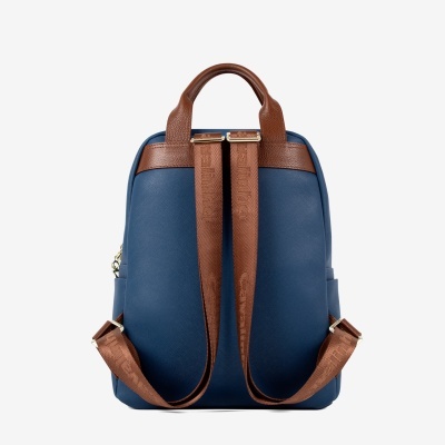 Mochila Sublime Azul-Camel