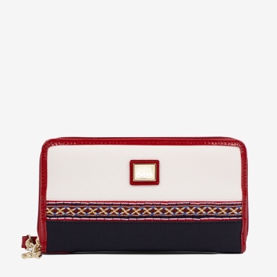 Carteira Twist Multi-Azul