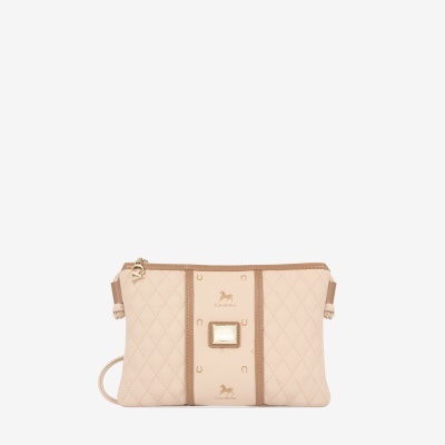 Mala de Tiracolo Di Cavallo Bege