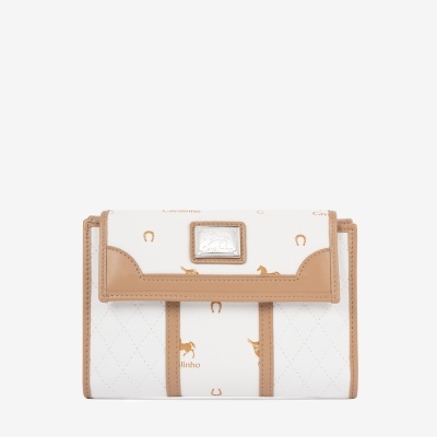 Carteira Di Cavallo Branco