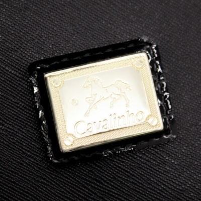 Bolsa Tiracolo Cherry Blossom Preto  -Cavalinho