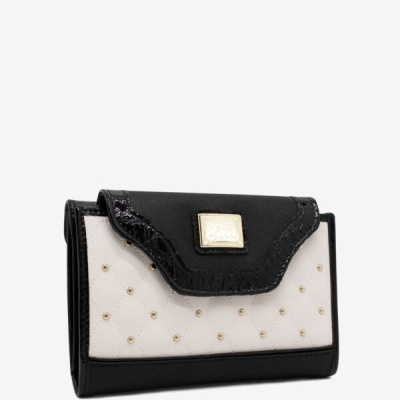 Carteira Craft Branco-Preto