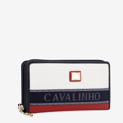 Carteira Only By Cavalinho Azul-Vermelho