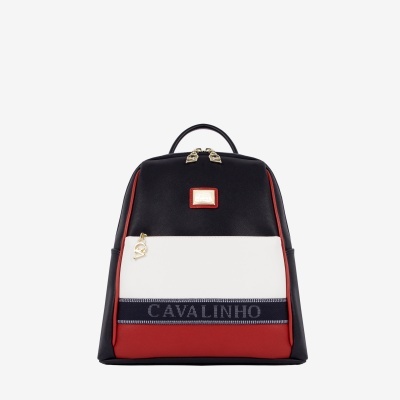 Mochila Only By Cavalinho Azul-Vermelho