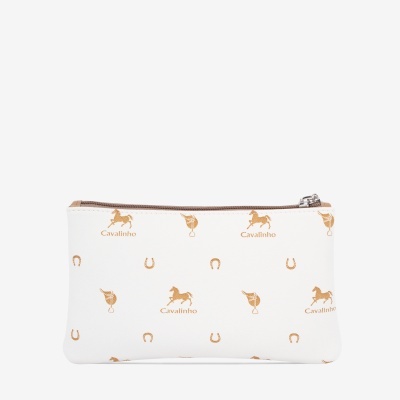 Bolsa Cosméticos Di Cavallo Branco