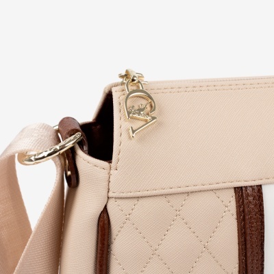 Mala de Tiracolo Sublime Multi-Camel