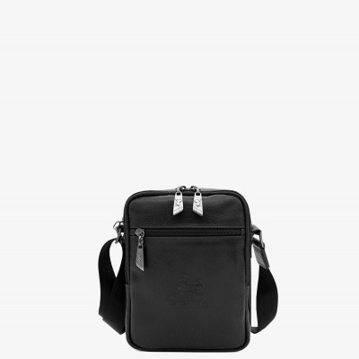 Bolsa Tiracolo  Gentleman Preto - Cavalinho