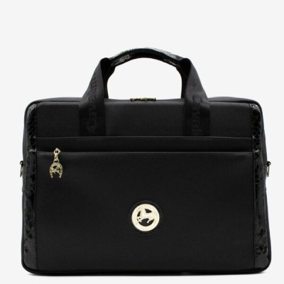 Pasta Cherry Blossom Preto - Cavalinho