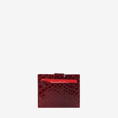 Porta-Cartões Galope vermelho