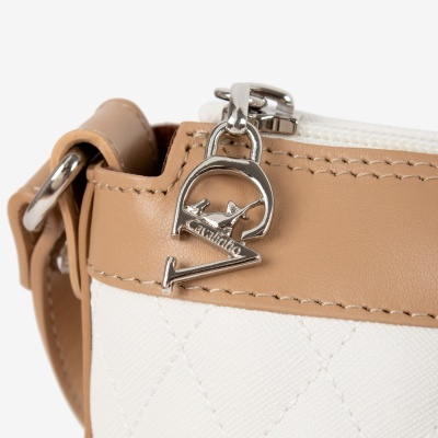 Mala de Tiracolo Di Cavallo Branco