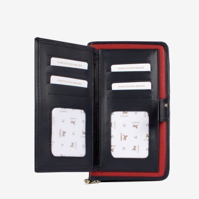 Carteira Only By Cavalinho Azul-Vermelho