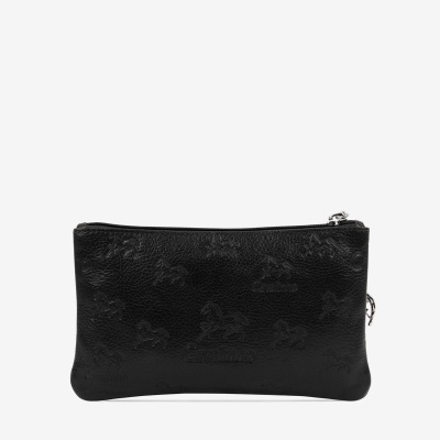 Bolsa Cosméticos Cavalo Lusitano Preto