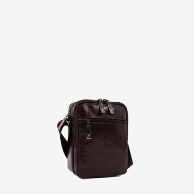 Bolsa Tiracolo Gentleman Castanho