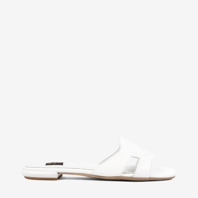 Sandália Rasa  Branco Horse by Cavalinho