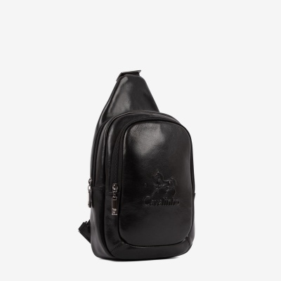 Bolsa Tiracolo Gentleman Preto