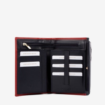 Carteira Horse By Cavalinho Azul-Vermelho