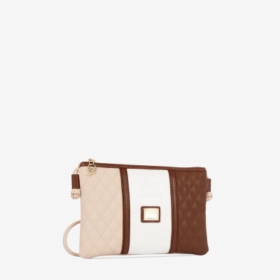 Mala de Tiracolo Sublime Multi-Camel