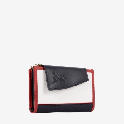 Carteira Horse By Cavalinho Azul-Vermelho