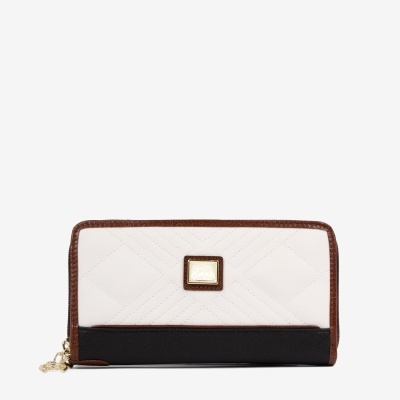 Carteira Poésie Preto-Mel