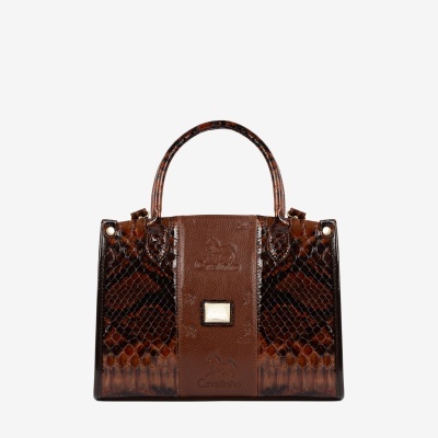 Bolsa de Mão Honor Camel- Cavalinho