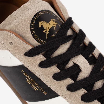 Sapatilha Cavalinho Club Branco-Preto