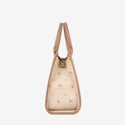 Mala de Ombro Di Cavallo Bege