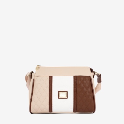 Mala de Tiracolo Sublime Multi-Camel