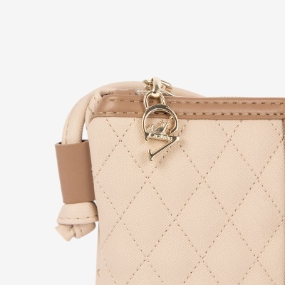 Mala de Tiracolo Di Cavallo Bege