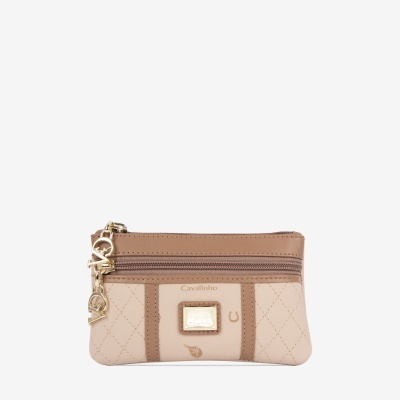 Bolsa Cosméticos Di Cavallo bege