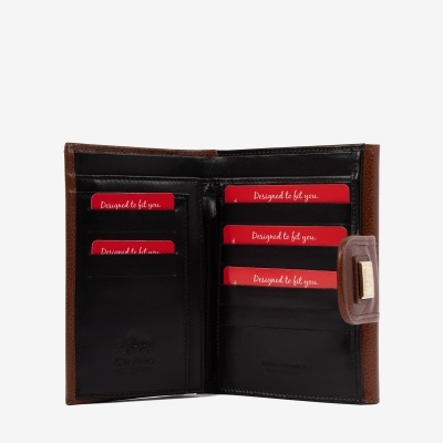 Carteira Poésie Preto-Mel