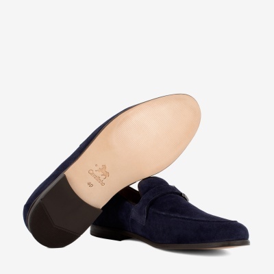 Mocassin Heritage Azul